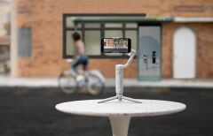 DJI Om 5 Gray - 3 Eksenli Akıllı Telefon Dengeleyici, Dahili Uzatma Çubuğu, Tripod, İphone Ve Android Cihazlarla Vlog Çekimi, Gri