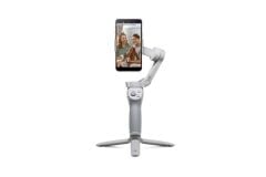 DJI Om 4 Se- 3 Eksenli Akıllı Telefon Dengeleyici,Tripod, İphone Ve Android Cihazlarla Vlog Çekimi, Gri