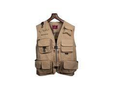 Om System Staright Fotoğraf Yeleği Bej L