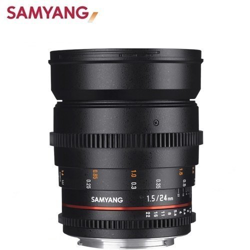 Samyang 24mm T1.5 VDSLR ED AS IF UMC II Lens (Nikon F)