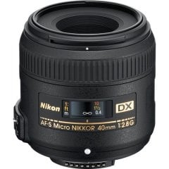 Nikon AF-S 40mm f/2.8G DX Macro Lens