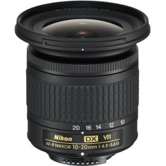 Nikon AF-P 10-20mm f/4.5-5.6G DX VR Lens