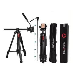 Kingjoy VT-890H6  Video Kamera için Deve Boyu Tripod