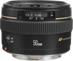 Canon EF 50mm f/1.4 USM Lens