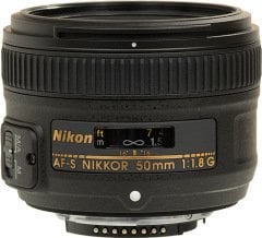 Nikon AF-S 50mm f/1.8G Lens