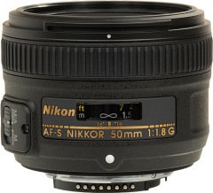 Nikon AF-S 50mm f/1.8G Lens