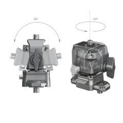 SmallRig 4487 HawkLock H21 NATO Kelepçeli Hızlı Çıkarma Monitör Desteği