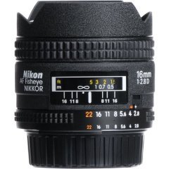 Nikon AF 16mm f/2.8D Balıkgözü Lens