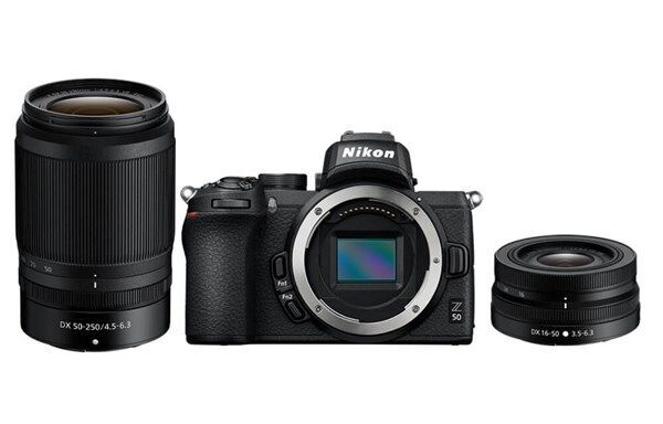 NIKON Z50 Body -16-50 Vr 50-250 Mm