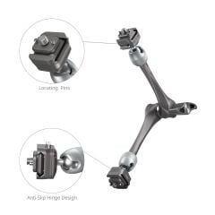 SmallRig 4489 HawkLock H21 Hızlı Çıkarma Rozet Sihirli Kol (11'')