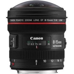 Canon EF 8-15mm f/4L USM Balık Gözü Lens