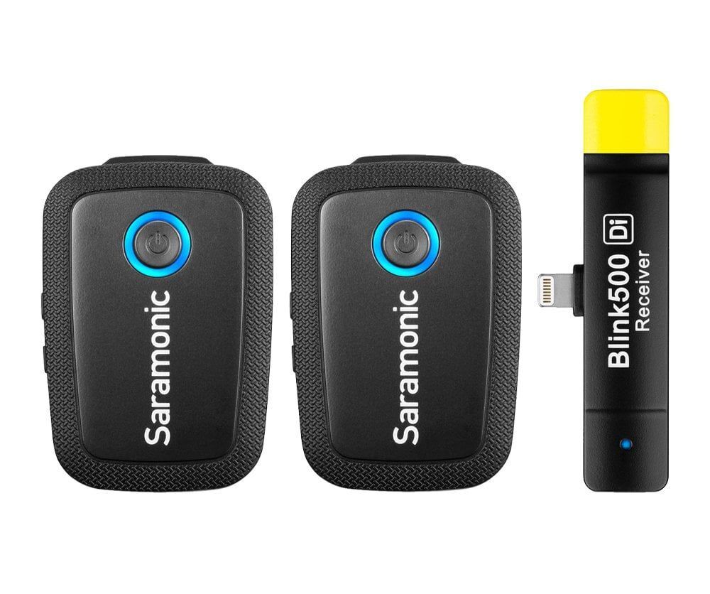 Saramonic Blink500 B4 İki Kişilik Kablosuz Yaka Mikrofonu (IOS)