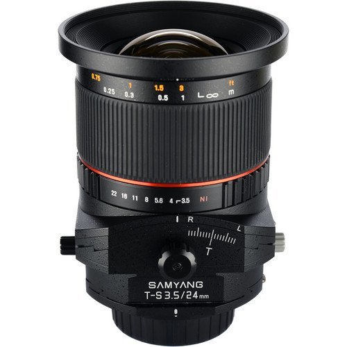 Samyang 24mm f/3.5 T-S ED AS UMC Lens (Nikon F)