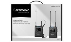 Saramonic UwMic9S Kit 1 (RX+TX) Kablosuz Yaka Mikrofonu