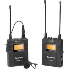 Saramonic UwMic9 TX9+RX9 Kablosuz Yaka Mikrofonu