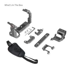 SmallRig 4771 Sony FX3 / FX3A / FX30  için  HawkLock Hızlı Çıkarma Gelişmiş Kafes Kiti