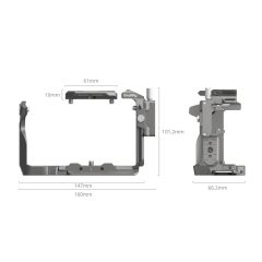 SmallRig 4770 Sony FX3 / FX3A / FX30  için  HawkLock Hızlı Çıkarma Kafes Kiti