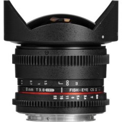 Samyang 8mm T3.8 UMC Fish-Eye CS II Lens (SONY E)