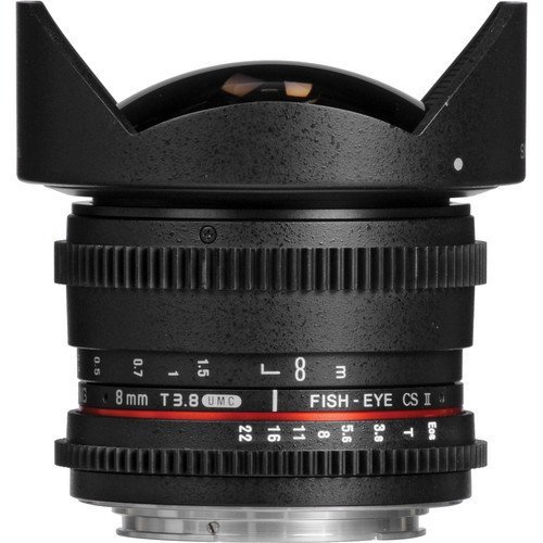 Samyang 8mm T3.8 UMC Fish-Eye CS II Lens (SONY E)