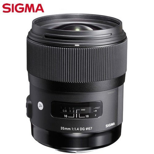 Sigma 35mm F/1.4 DG HSM Art Lens (Canon EF)
