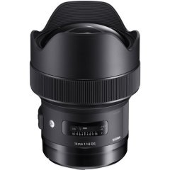 Sigma 14mm f/1.8 DG HSM Art Lens (canon EF)
