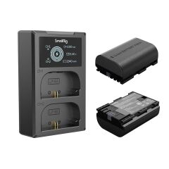 SmallRig 3821 LP-E6NH Kamera Pili ve Şarj Aleti Seti