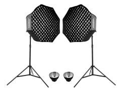 Godox SL60II Bi 60W Bi-Color LED Video Işığı  2'li Kit