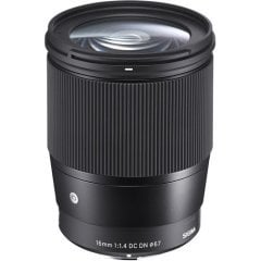 Sigma 16mm f/1.4 DC DN Contemporary Lens (Sony E Mount)