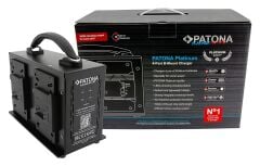 Patona 1735 Platinum B-Mount Charger F. 4Pcs Battery