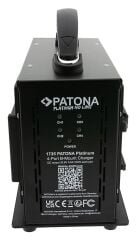 Patona 1735 Platinum B-Mount Charger F. 4Pcs Battery
