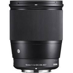 Sigma 16mm f/1.4 DC DN Lens (Canon EF-M Mount)