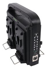 PATONA 1698 Compact Parallel 4-Way Slim Charger for V-Mount