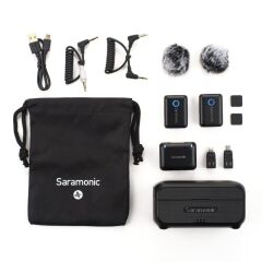 Saramonic Blink 500 B2+ 2 Kişilik Kablosuz Yaka Mikrofonu