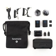 Saramonic Blink 500 B2+ 2 Kişilik Kablosuz Yaka Mikrofonu
