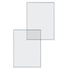 Kaiser Glass Inserts AN glass/flat glass 6 x 9 cm (4433)