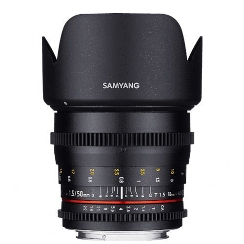 Samyang 50mm T1.5 AS UMC VDSLR Lens (Sony E)