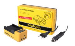 Patona FZ-100 Tekli Synchron USB Charger LCD Ekranlı
