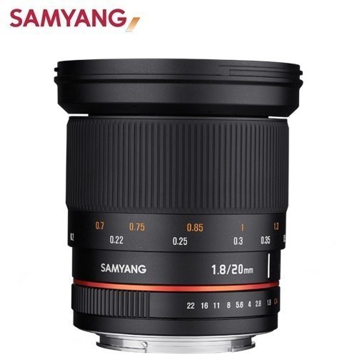 Samyang 20mm f/1.8 ED AS UMC Lens (Sony E)