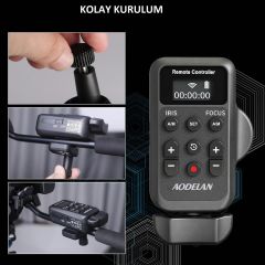 OEM MARKA ZC-3 Kablosuz Uzaktan Kumanda Sony ve Canon Kameralar için