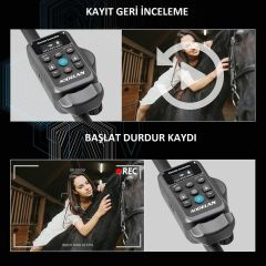 OEM MARKA ZC-3 Kablosuz Uzaktan Kumanda Sony ve Canon Kameralar için