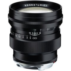 Voigtlander Nokton 75mm f/1.5 Aspherical Lens (Leica M) Black (Leica M)