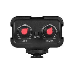 Andoer WS-VS Çift Kanallı Mikrofon Ses Mikseri