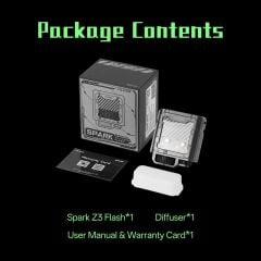 Viltrox Spark Z3-F Tepe Flaşi Fieldranger For Fuji (Yeşil)