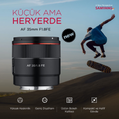 Samyang AF 35mm f / 1.8 FE Lens (Sony E Mount)