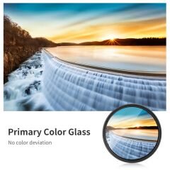 K&F Concept 62mm B-SERIES ND2-ND400 (1 ile 9 Stop) ND Filtre(Kopya)