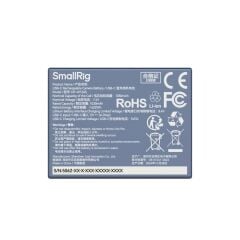 SmallRig 5062 NP-W126S USB-C Şarj Edilebilir Kamera Pili