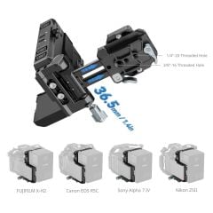 SmallRig 5227 V-Mount Akü Montaj Plakası Kiti