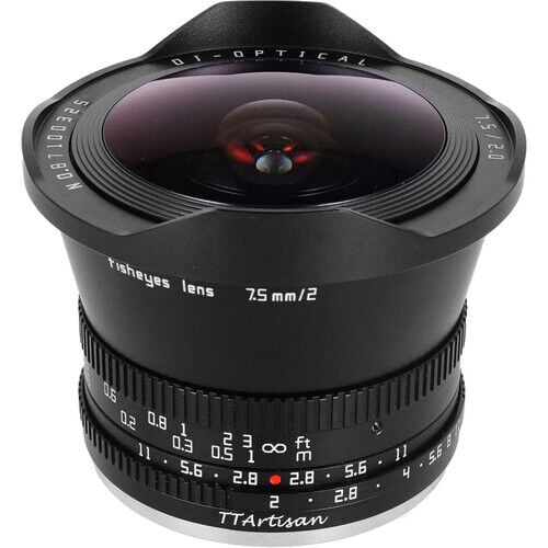 TTArtisan APS-C 7.5mm F2.0 Fuji X mount