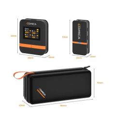 Comica Vimo Q (4) Kanallı Mini Kablosuz Mikrofon