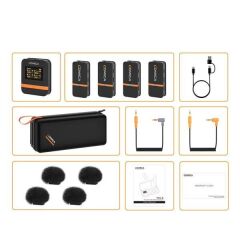 Comica Vimo Q (4) Kanallı Mini Kablosuz Mikrofon